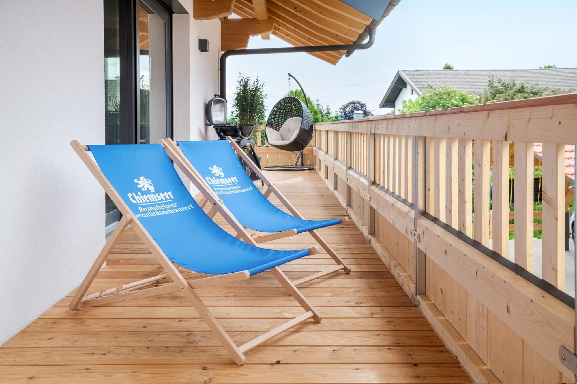 Fenjoy: Ferienapartment In Neubau / Balkon / Bbq Bernau am Chiemsee Zewnętrze zdjęcie